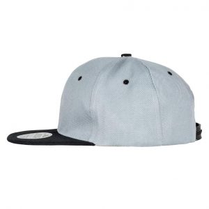 Contrast Snapback cap grijs-zwart