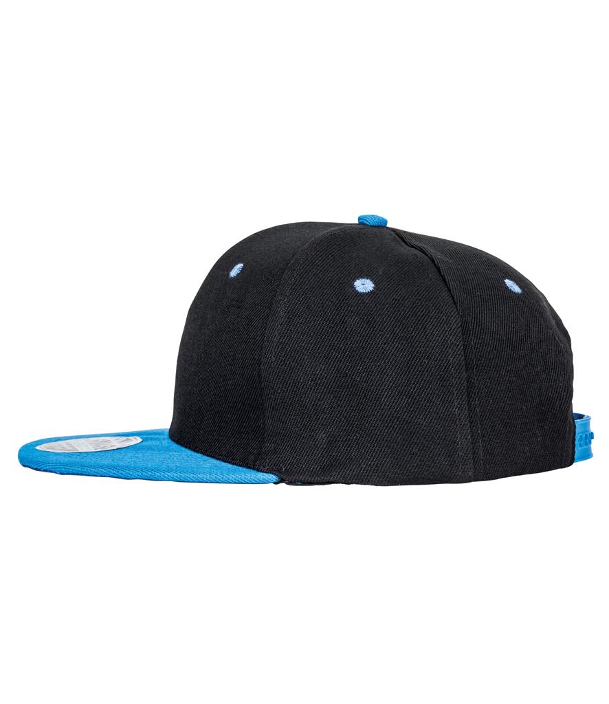 Ga wandelen modder licentie Contrast Snapback cap zwart-blauw - Maffe caps