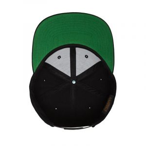 Klassieke Snapback cap zwart-groen