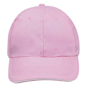 Cap pink white