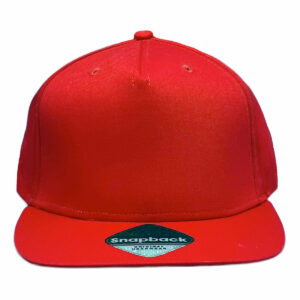 Rapper Snapback cap rood