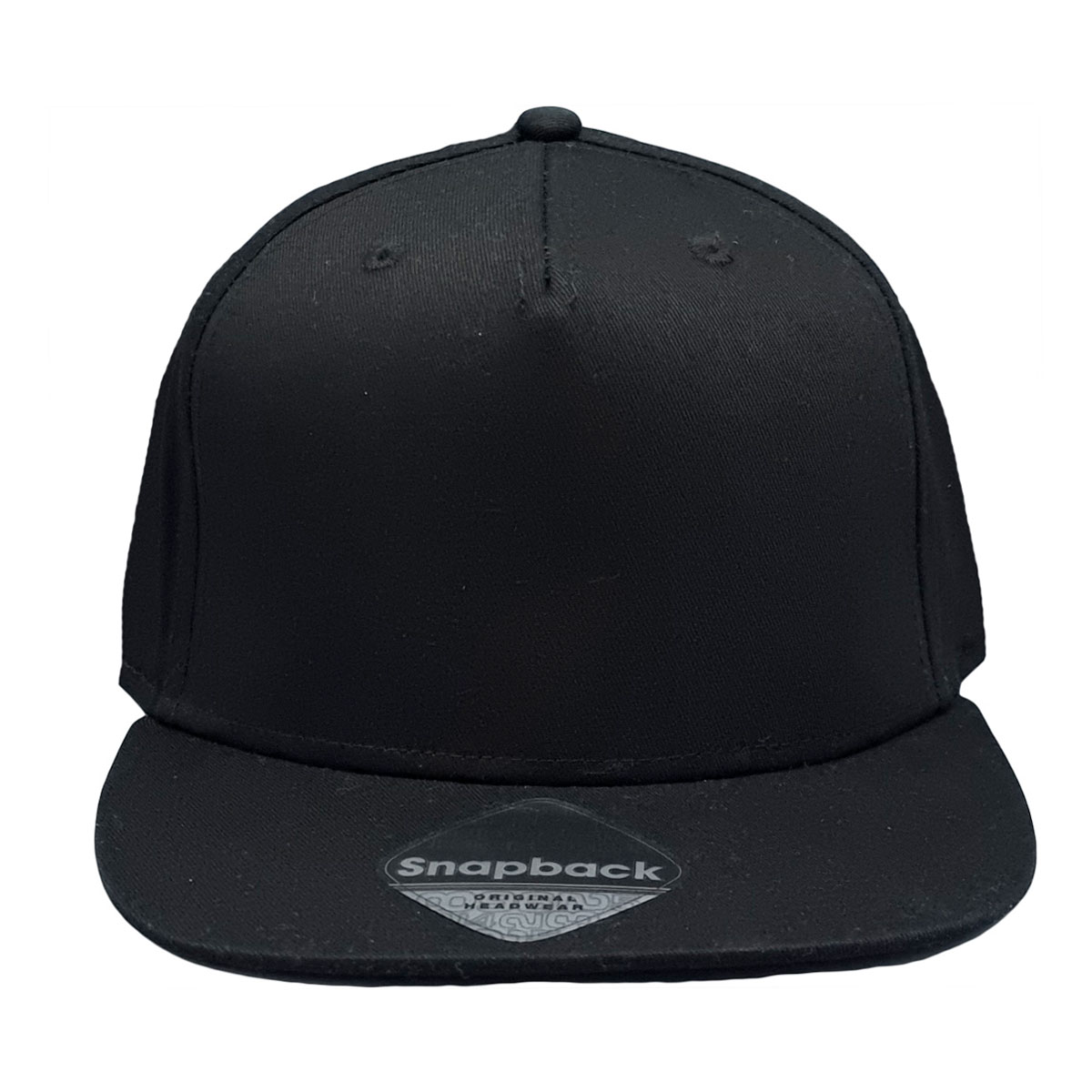 Rapper Snapback cap zwart